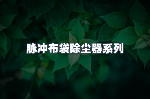 脉冲布袋除尘器系列
